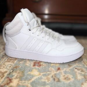 Adidas High-Top White Sneakers